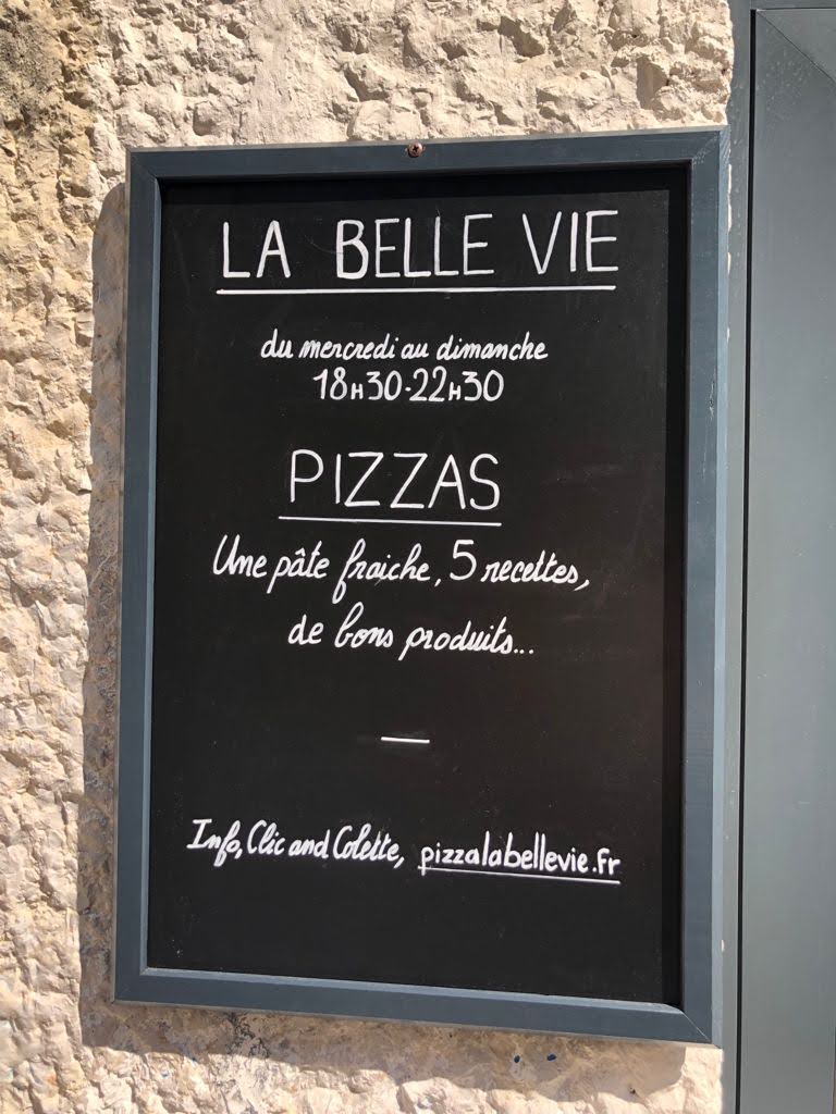 Pizza La Belle Vie Photo Menu 2