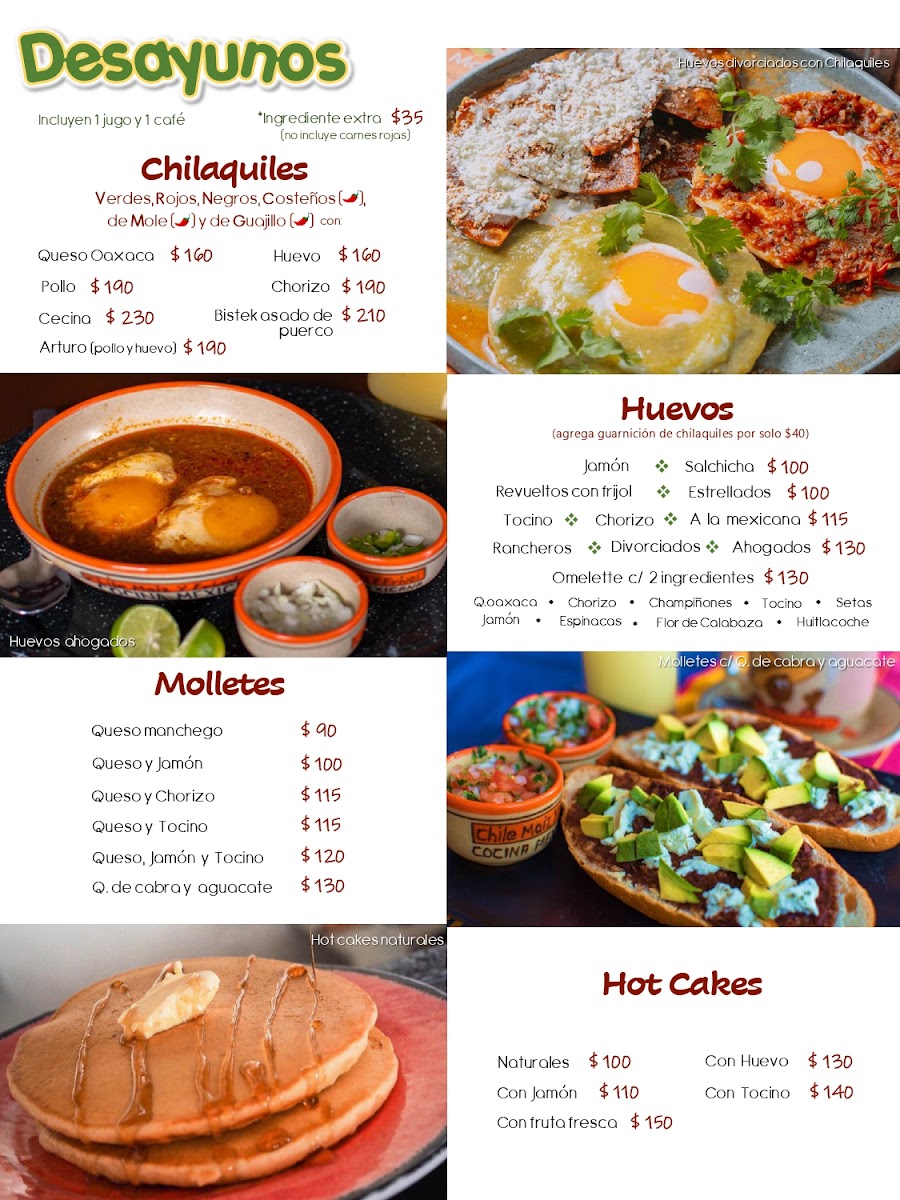 Restaurante Chile, Maíz y Frijol Photo Menu 1