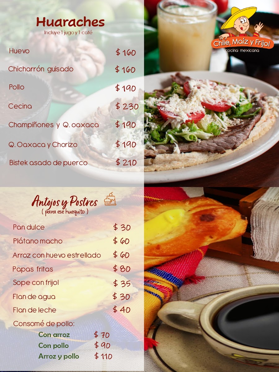 Restaurante Chile, Maíz y Frijol Photo Menu 2
