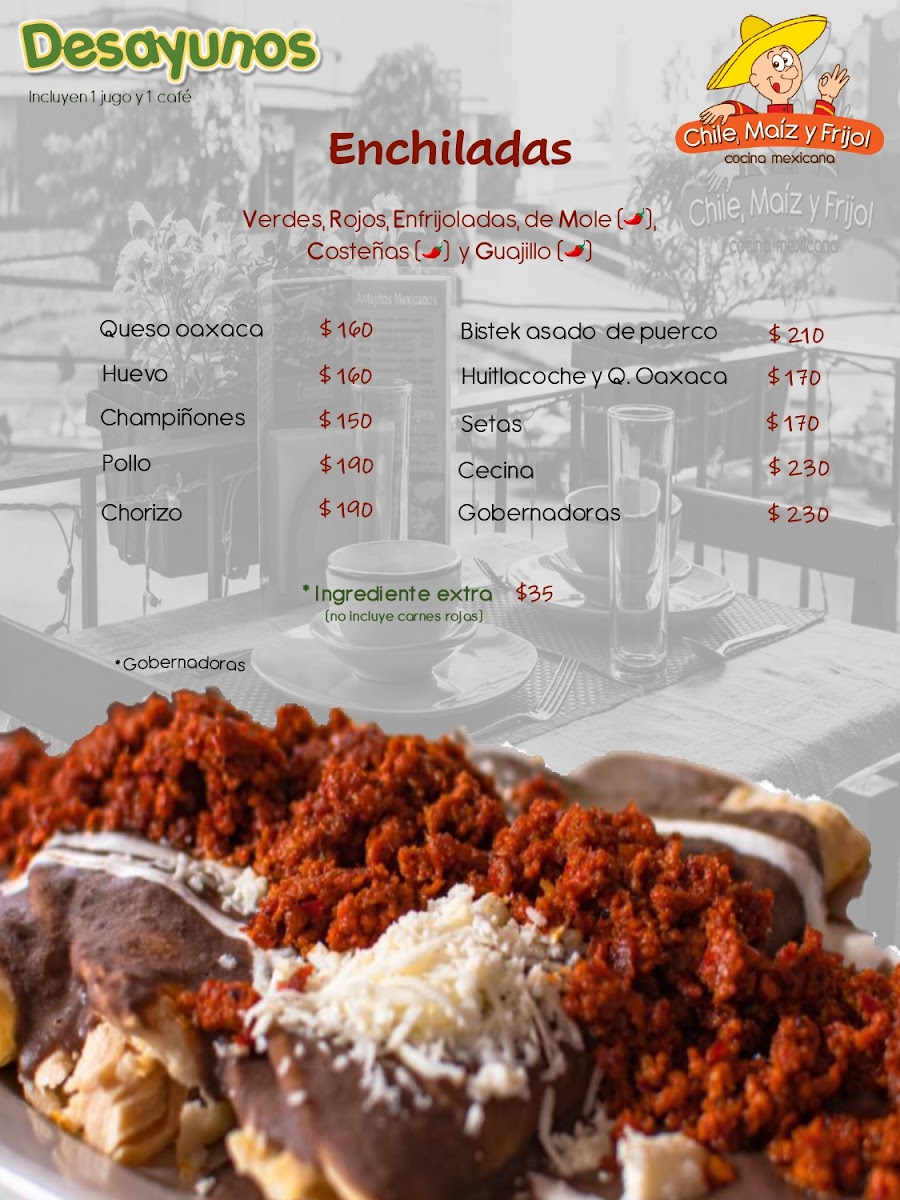 Restaurante Chile, Maíz y Frijol Photo Menu 5