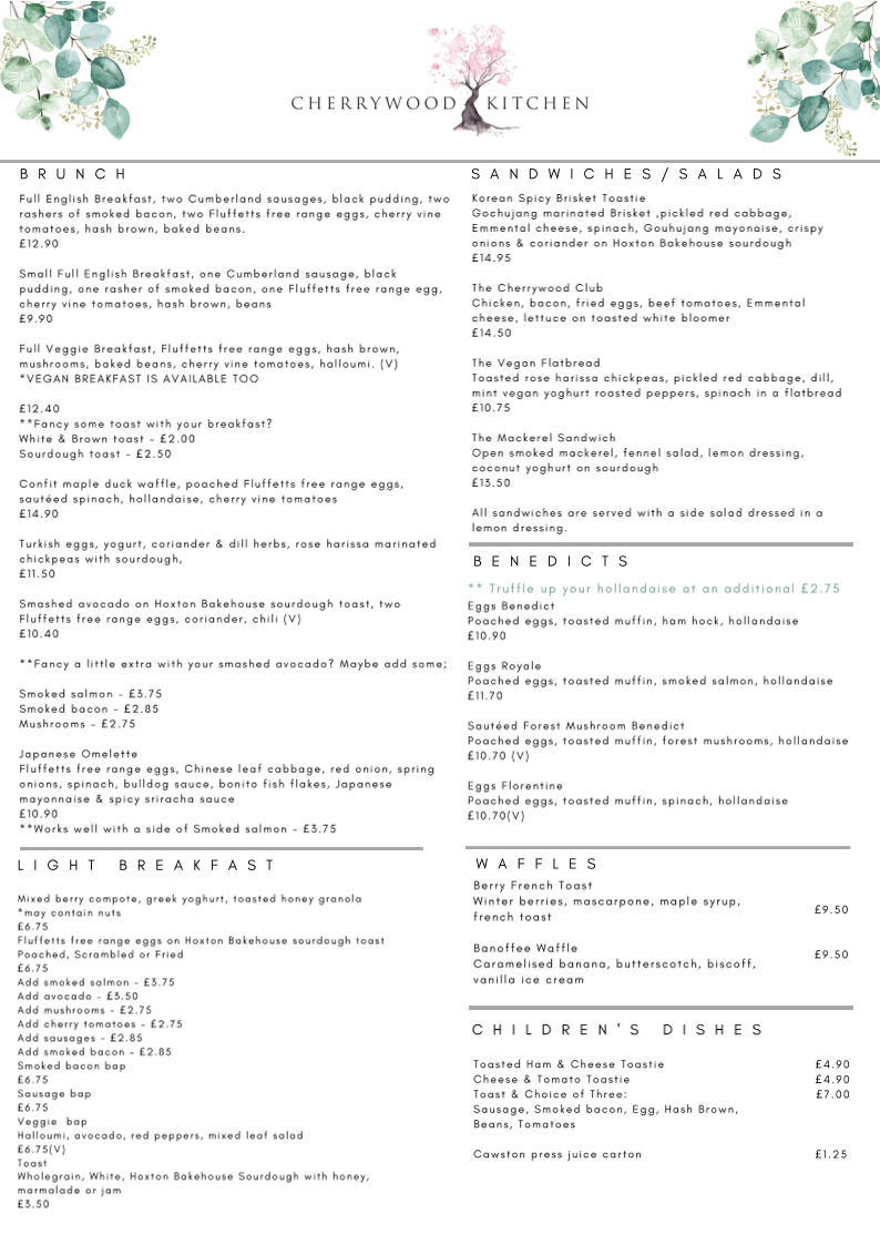 Bisque Coffee Photo Menu 1
