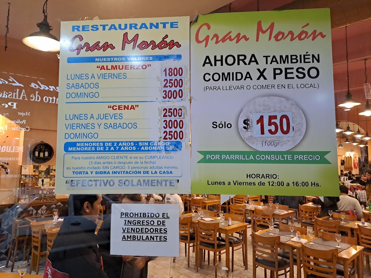 Restaurant Gran Morón Photo Menu 6