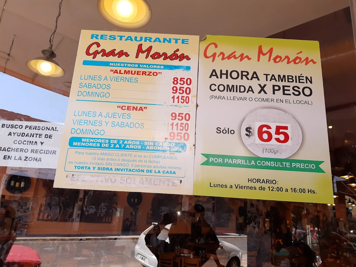 Restaurant Gran Morón Photo Menu 8