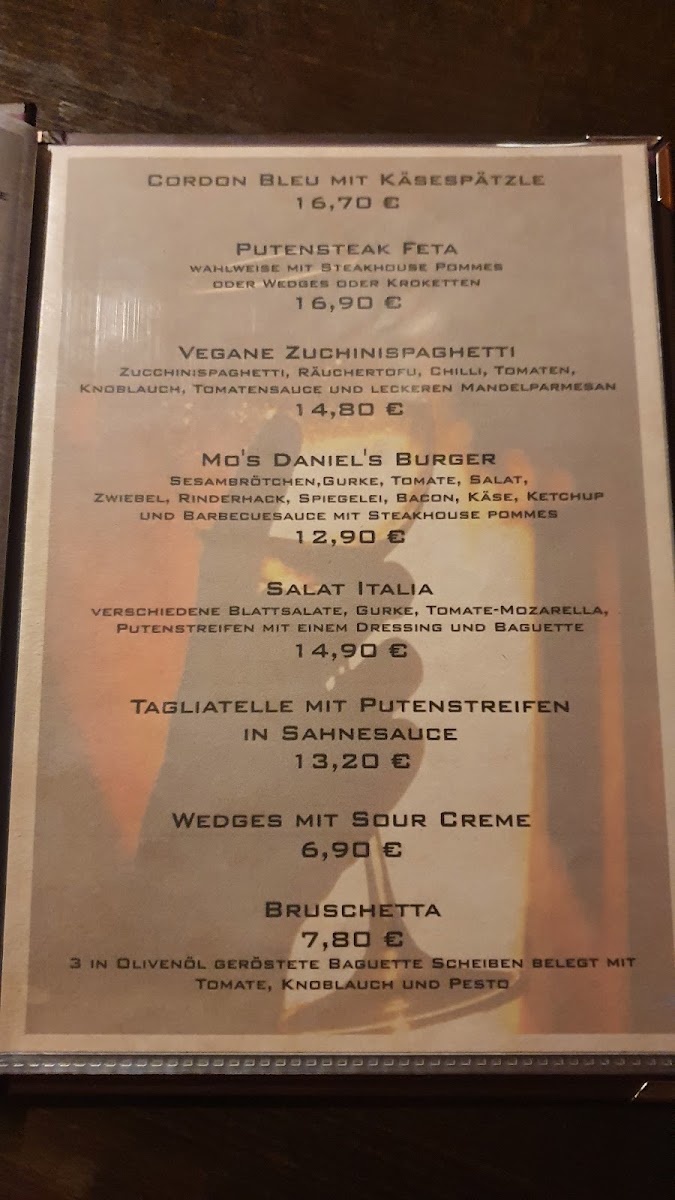 Mo's Daniel's Bar & Restaurant - Halle (Saale) Photo Menu 4