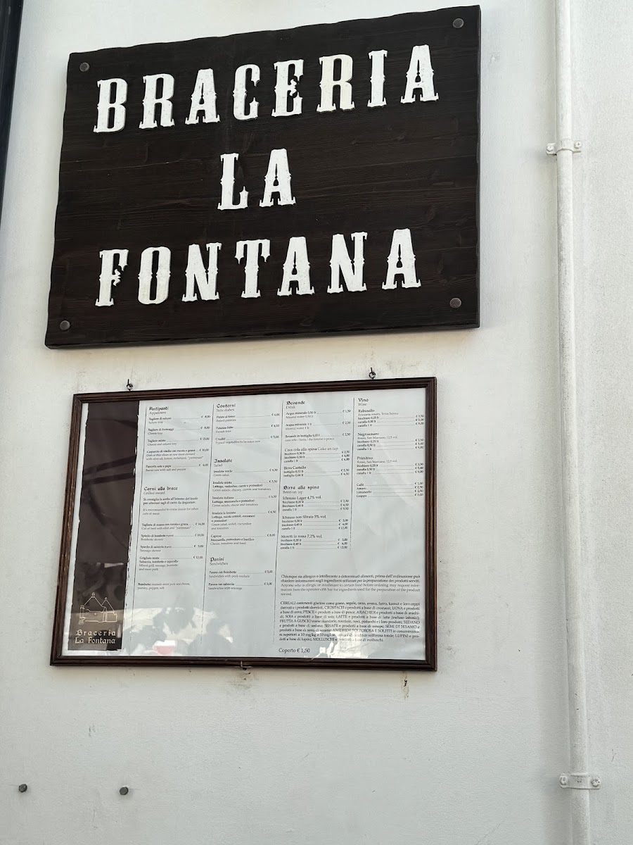Braceria 'La Fontana' Photo Menu 6