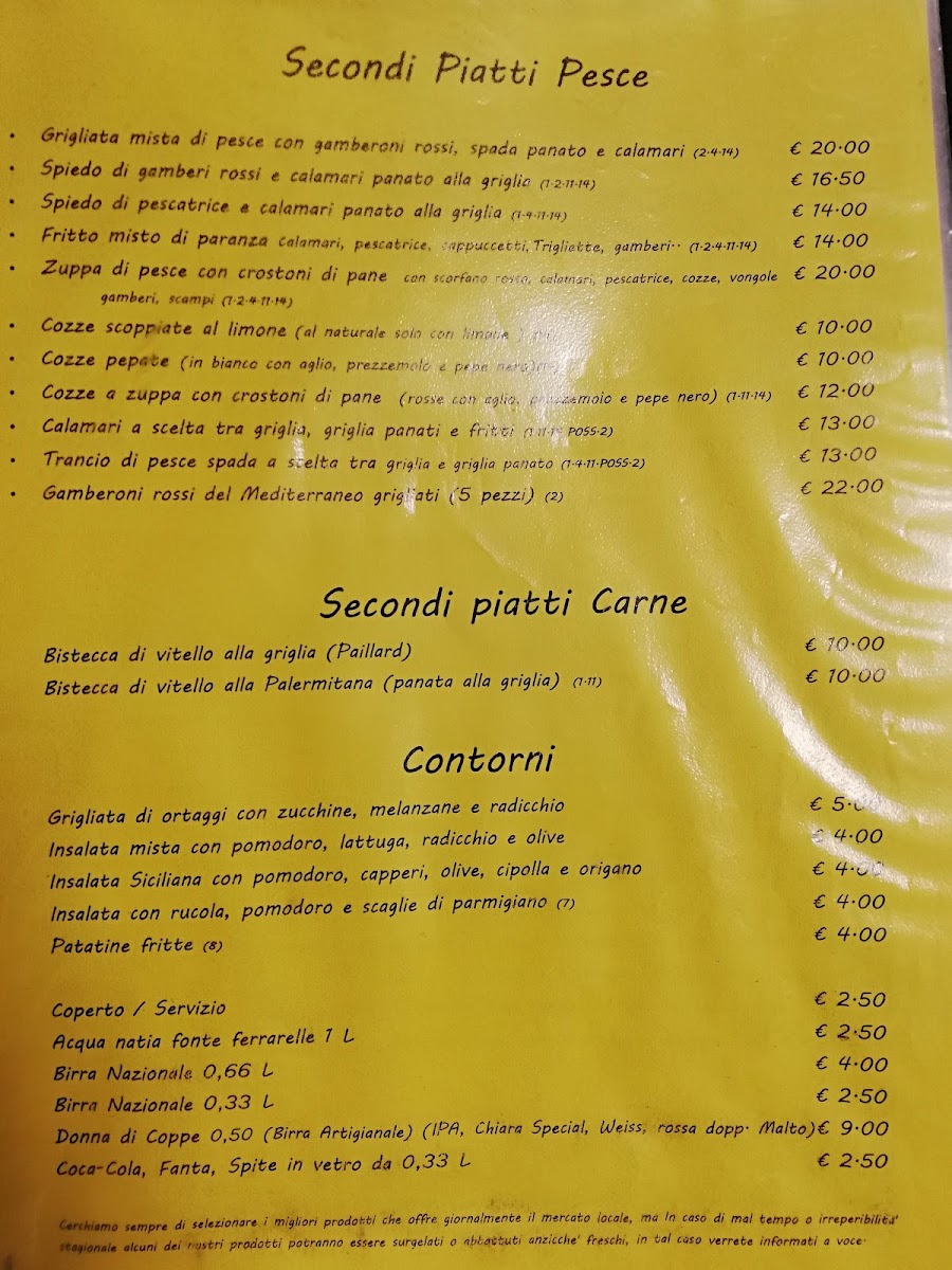 Ristorante Antichi Sapori Photo Menu 10