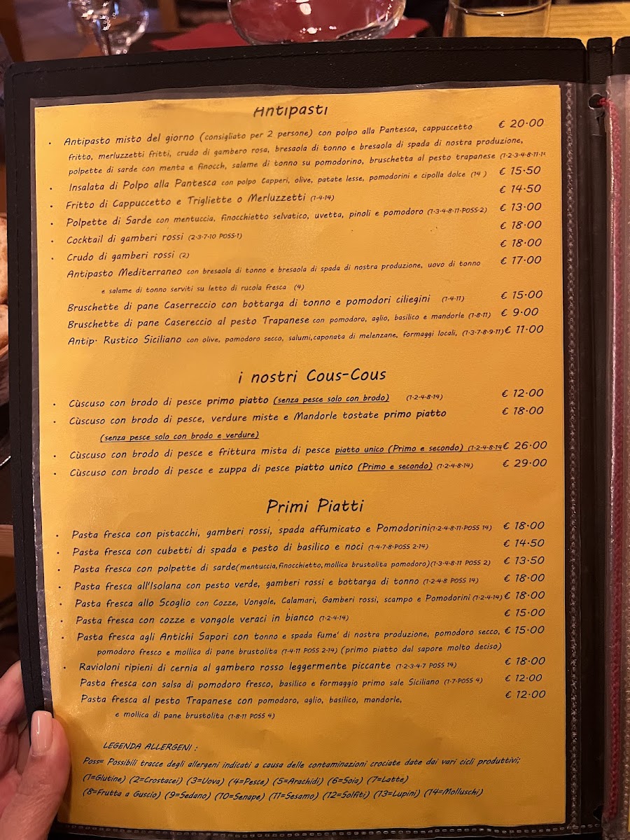 Ristorante Antichi Sapori Photo Menu 4