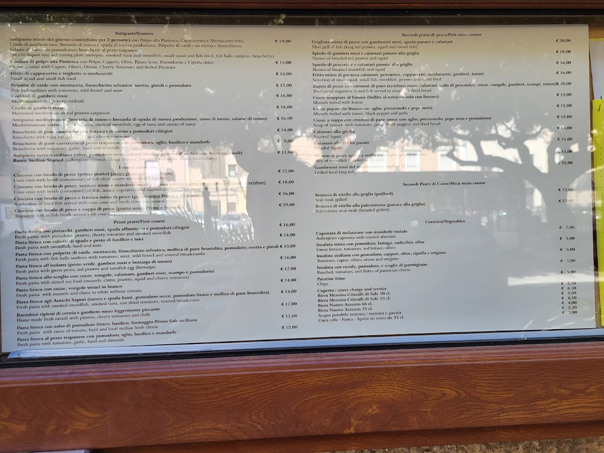 Ristorante Antichi Sapori Photo Menu 5