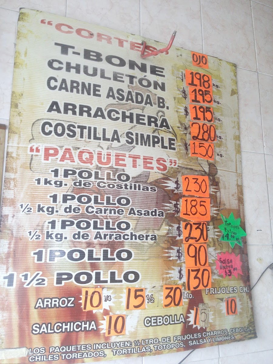POLLOS Y CARNE ASADA 'PERALES' Photo Menu 3