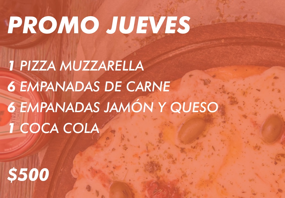 Pizza Club Mendoza Photo Menu 7
