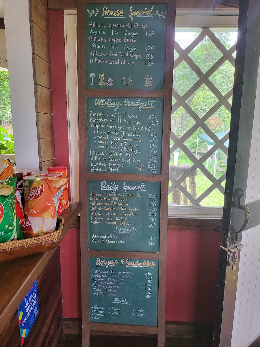 Hillocks Coffee Shop And Restaurant Photo Menu 6