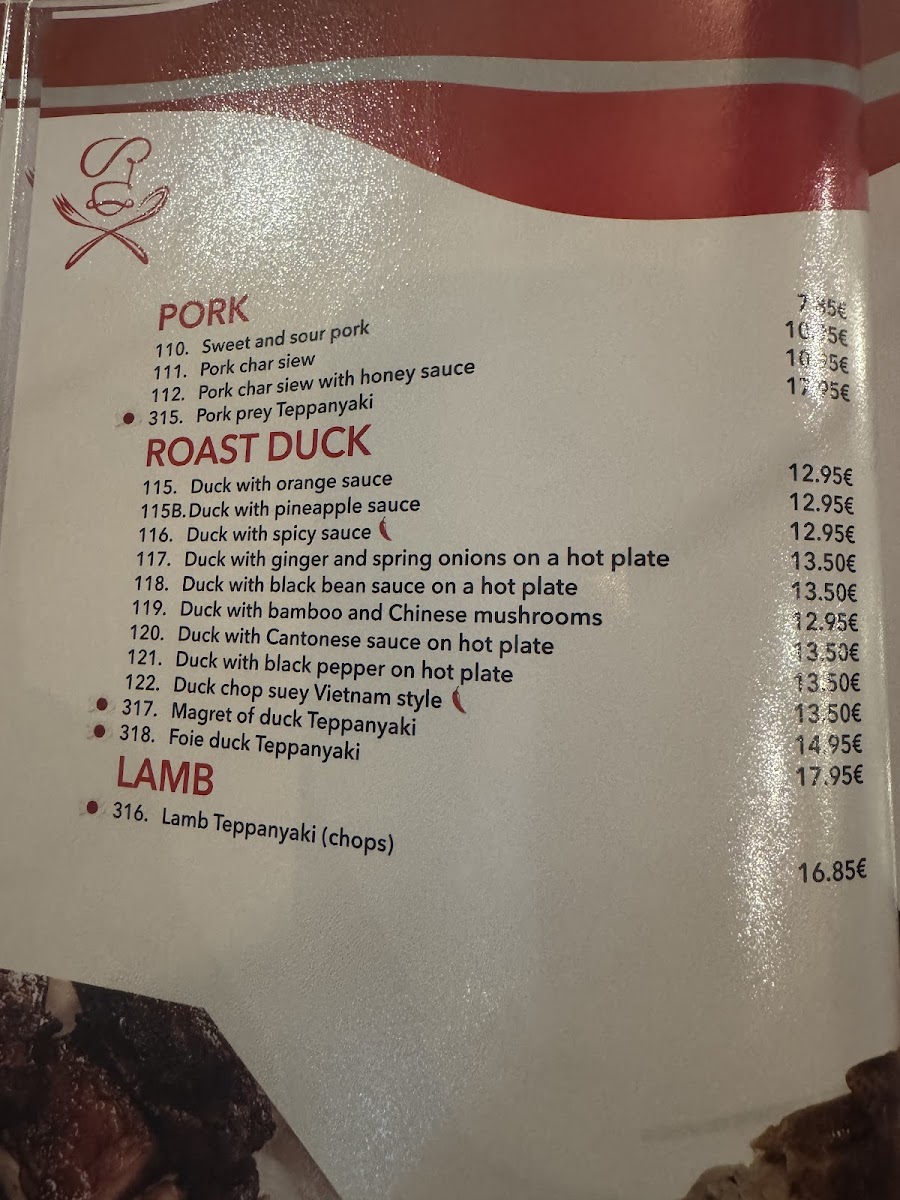 RESTAURANTE ASIAN KITCHEN TEPPANYAKI SHOW Photo Menu 6