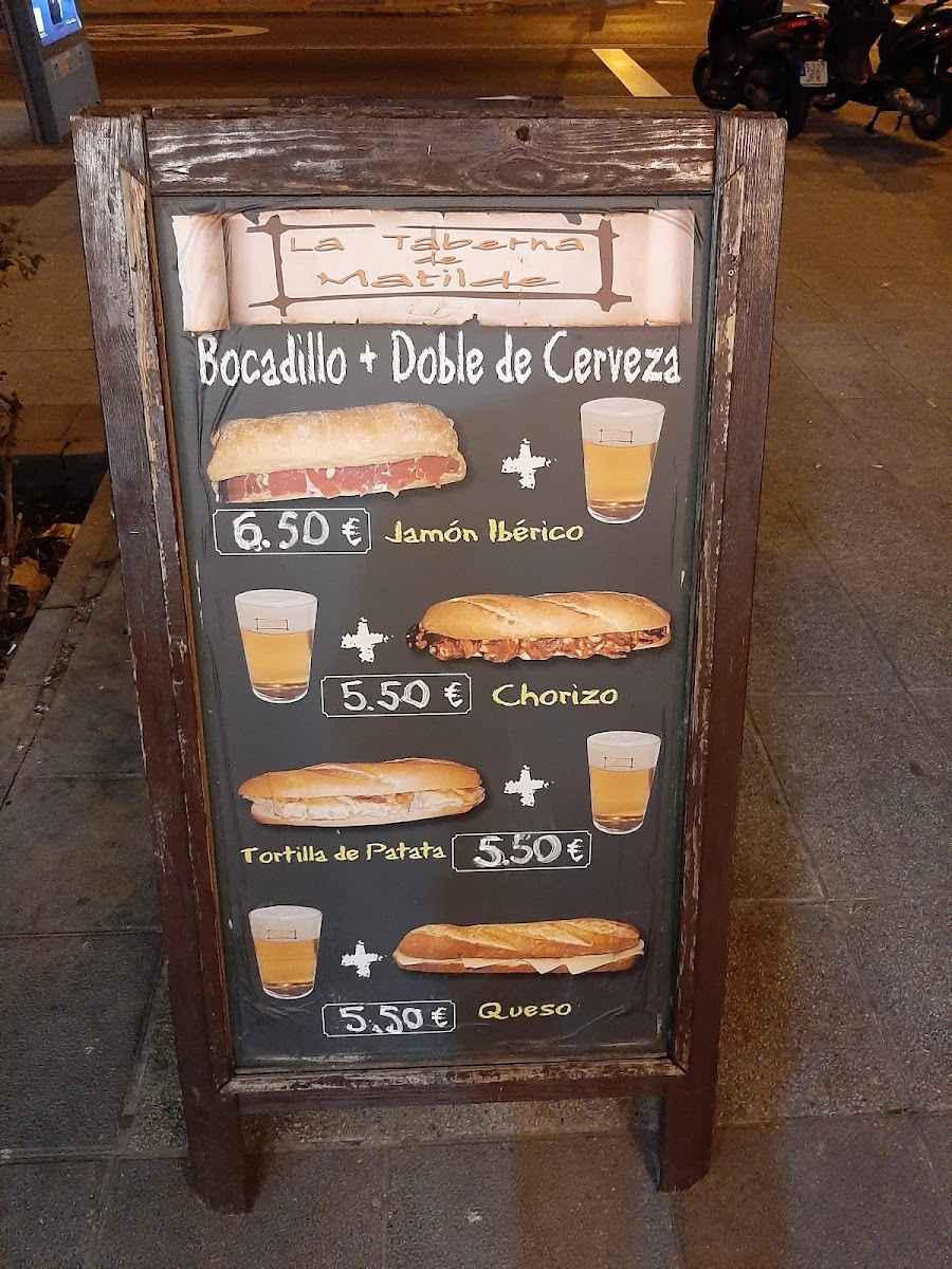 La Taberna de Matilde Photo Menu 3