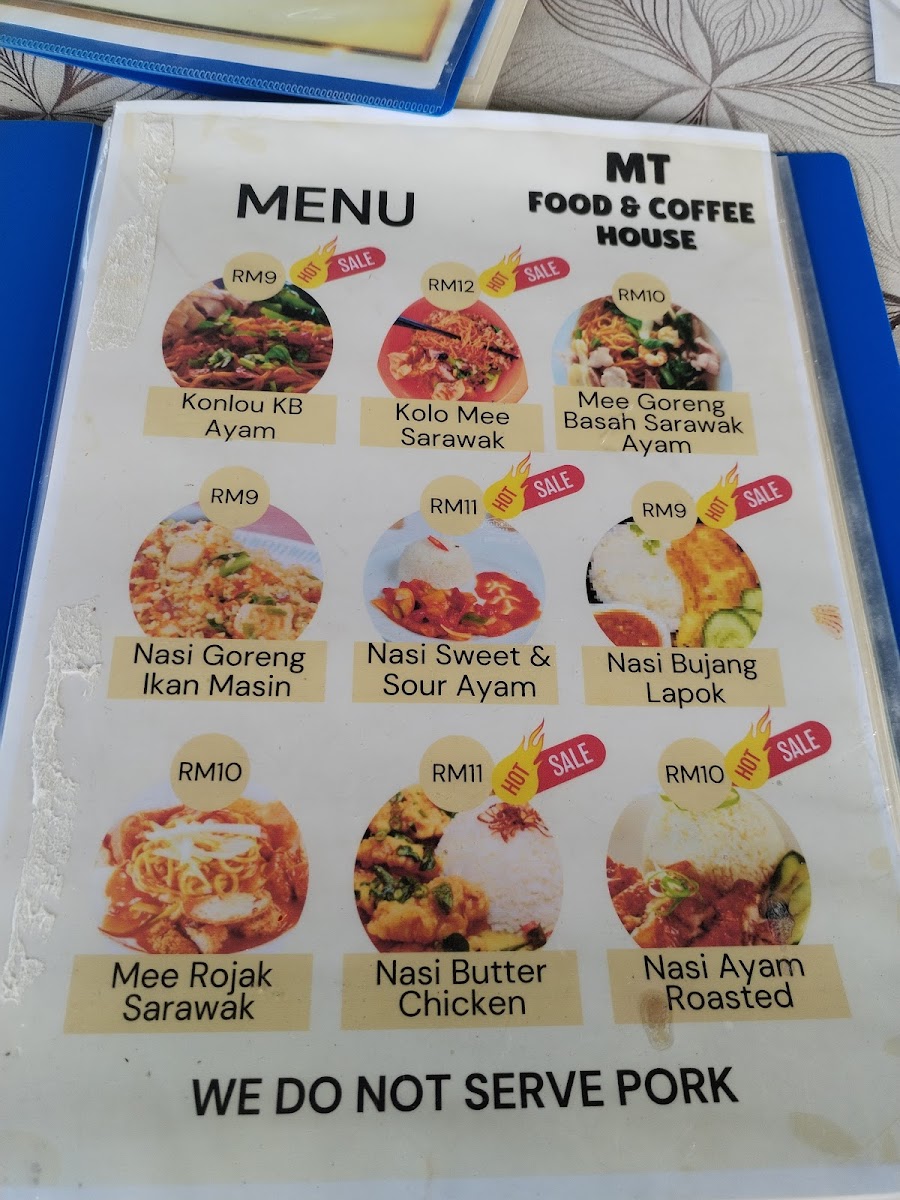 MT FOOD & COFFEE HOUSE Photo Menu 2