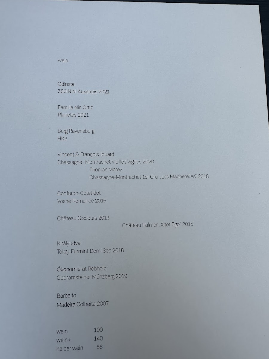 Restaurant Alte Liebe Photo Menu 4