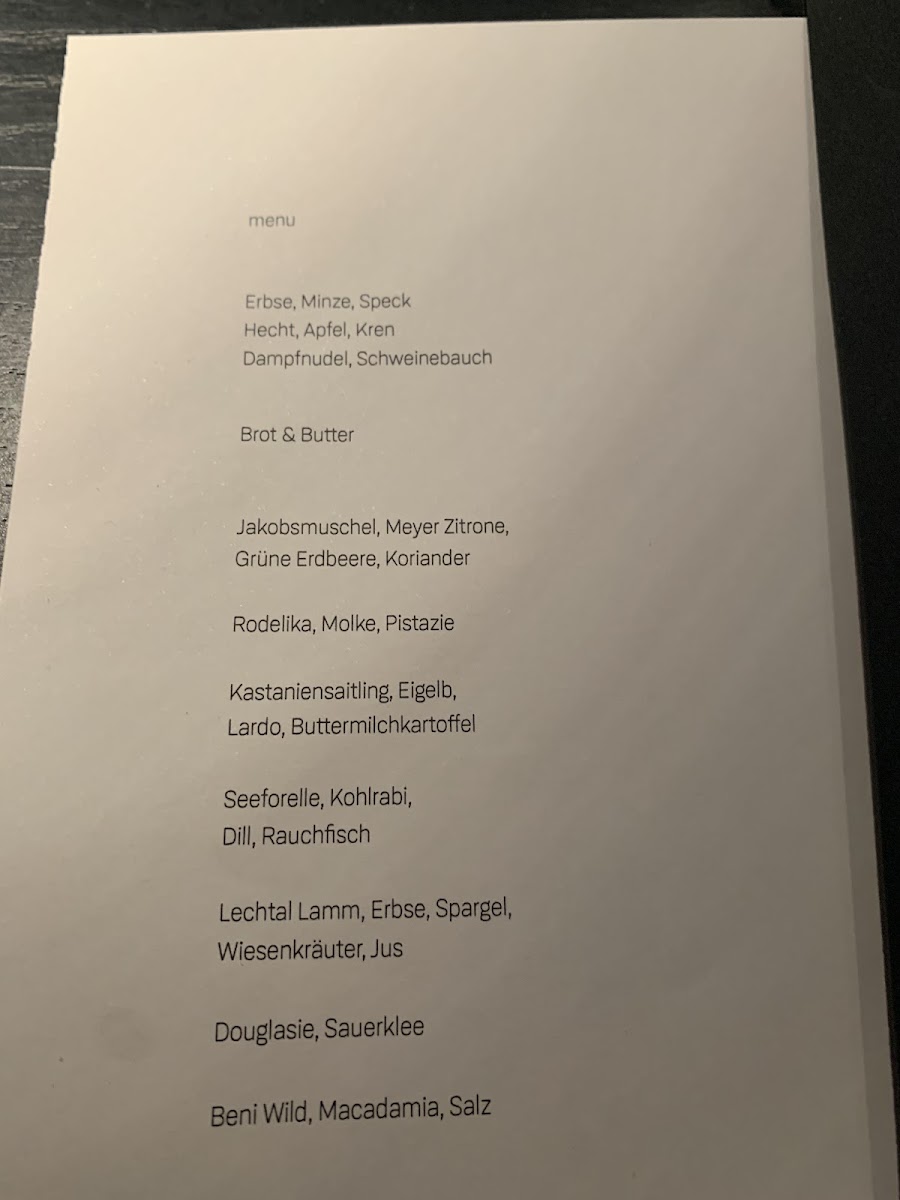 Restaurant Alte Liebe Photo Menu 8
