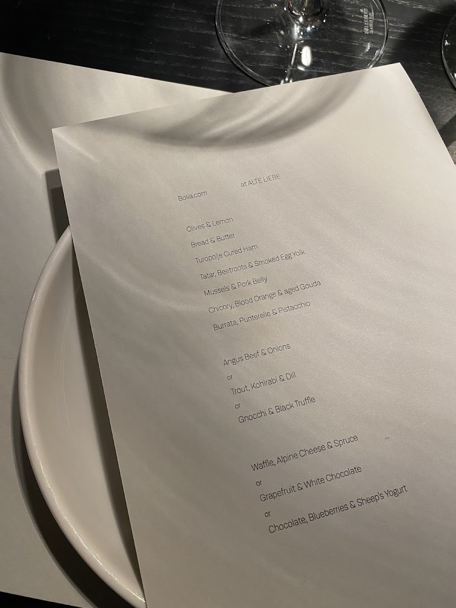 Restaurant Alte Liebe Photo Menu 9