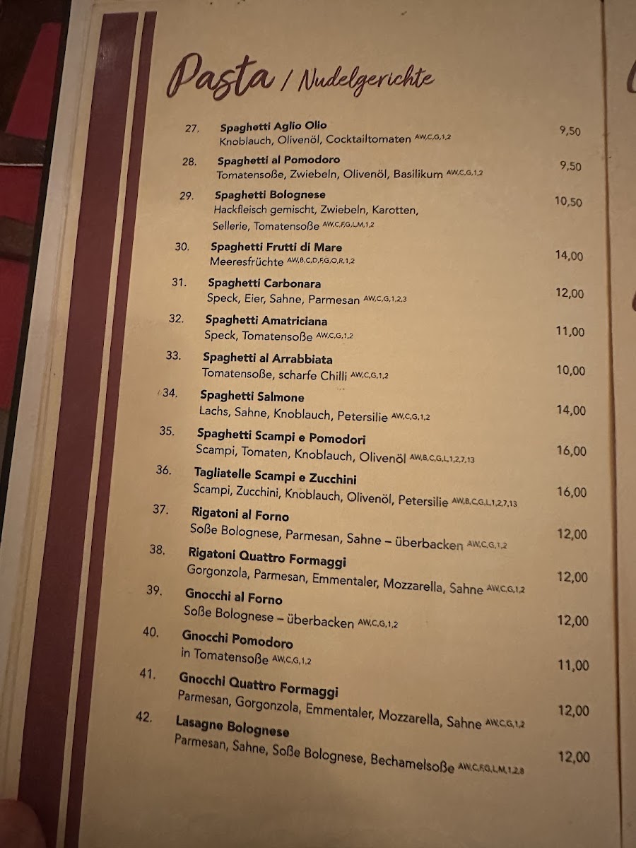 Pizzeria Alla Stazione Photo Menu 1
