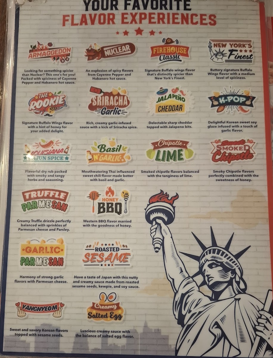 Buffalo's Wings ''N Things - Gateway Mall Photo Menu 4