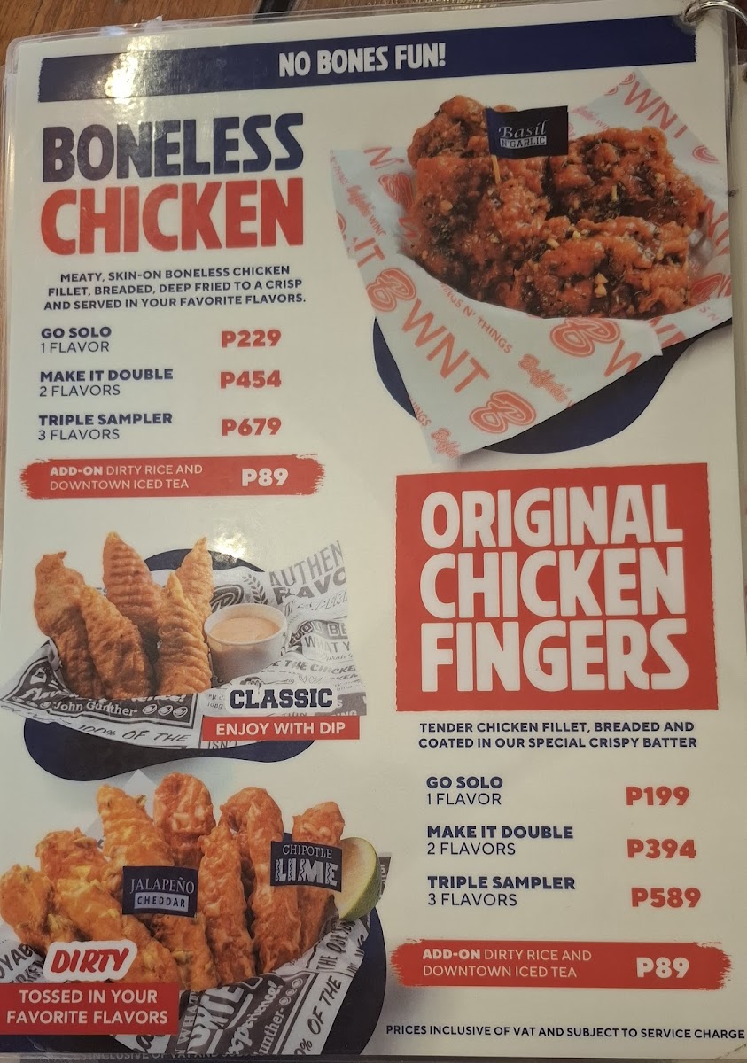 Buffalo's Wings ''N Things - Gateway Mall Photo Menu 7