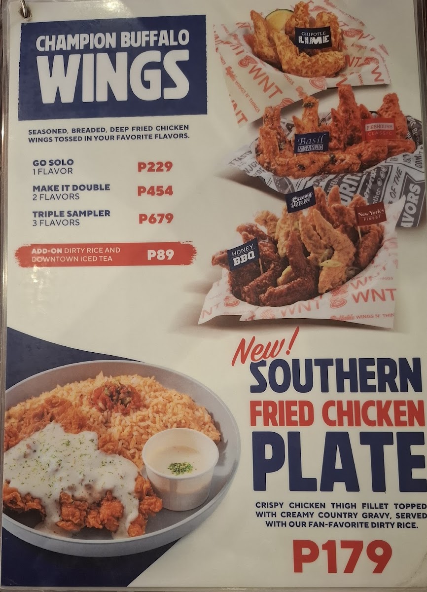 Buffalo's Wings ''N Things - Gateway Mall Photo Menu 8