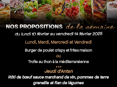entr'acte Photo Menu 4