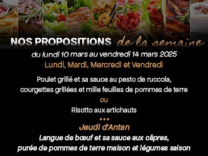 entr'acte Photo Menu 5