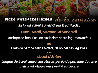 entr'acte Photo Menu 7