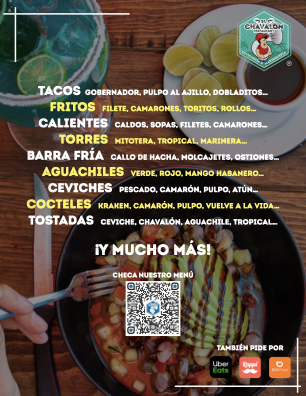 El Chavalón Mariscos Cumbres Photo Menu 1