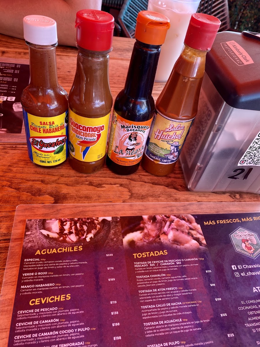 El Chavalón Mariscos Cumbres Photo Menu 2