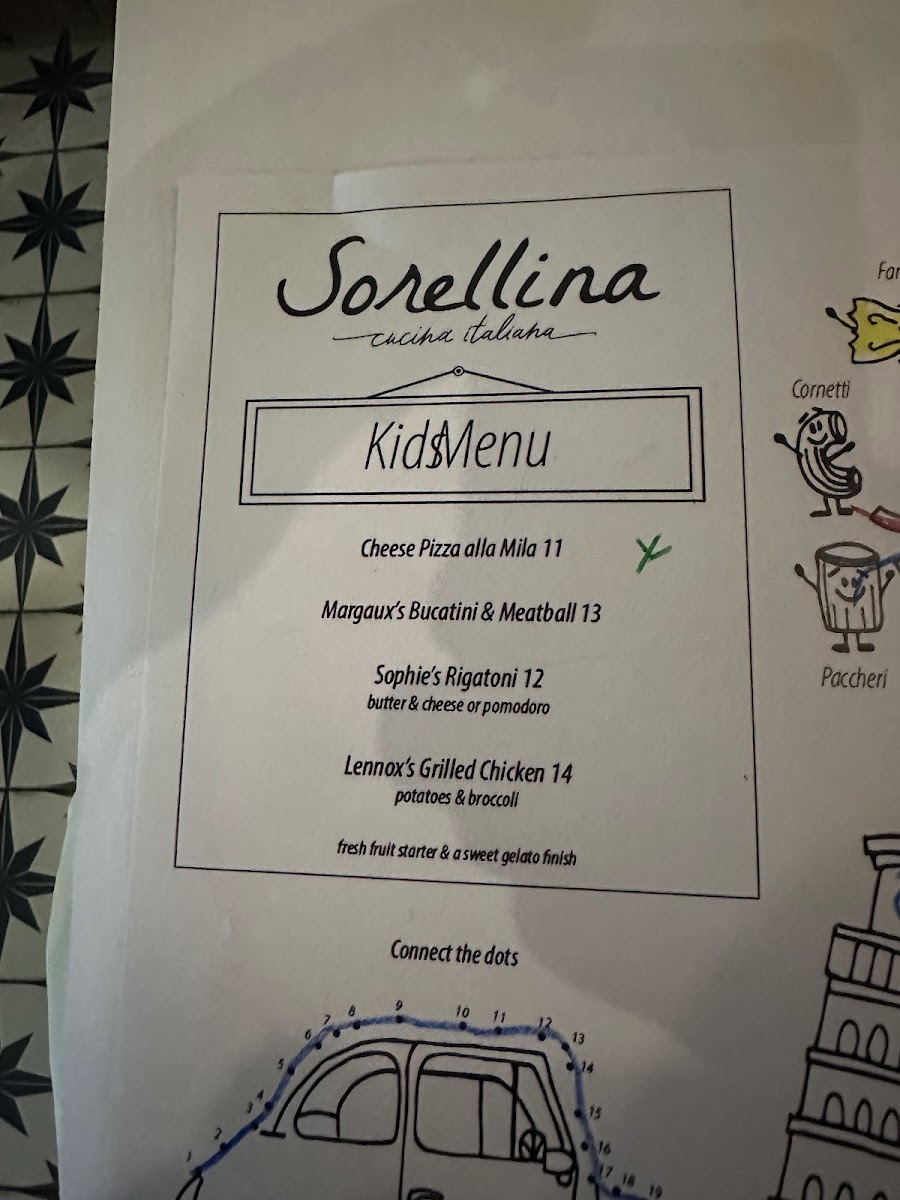 Sorellina Cucina Italiana Photo Menu 6