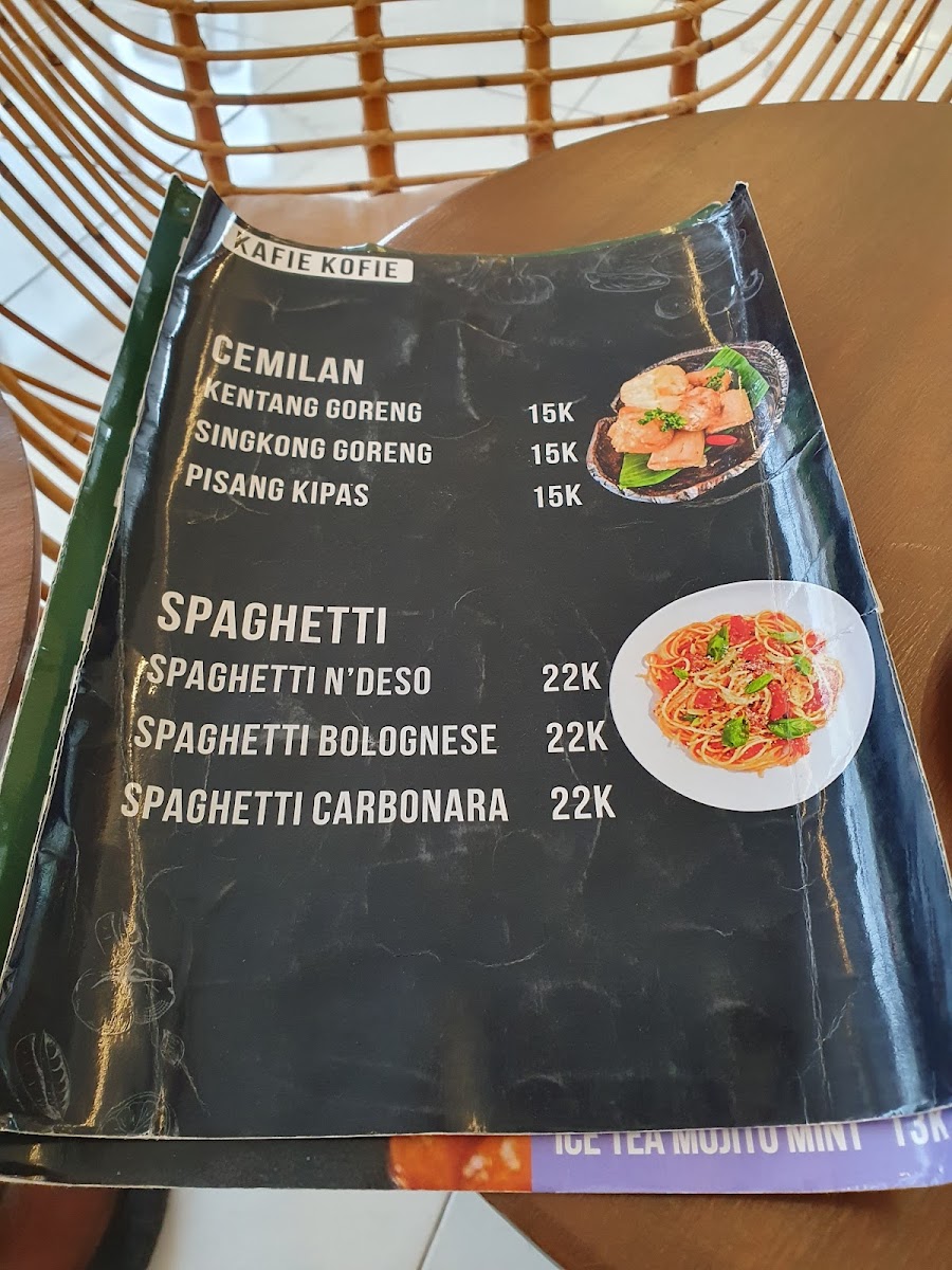 KAFIE KOFIE Photo Menu 7