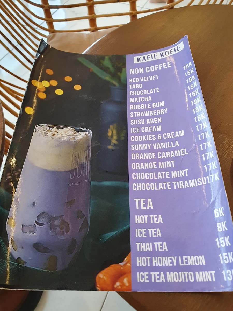 KAFIE KOFIE Photo Menu 8