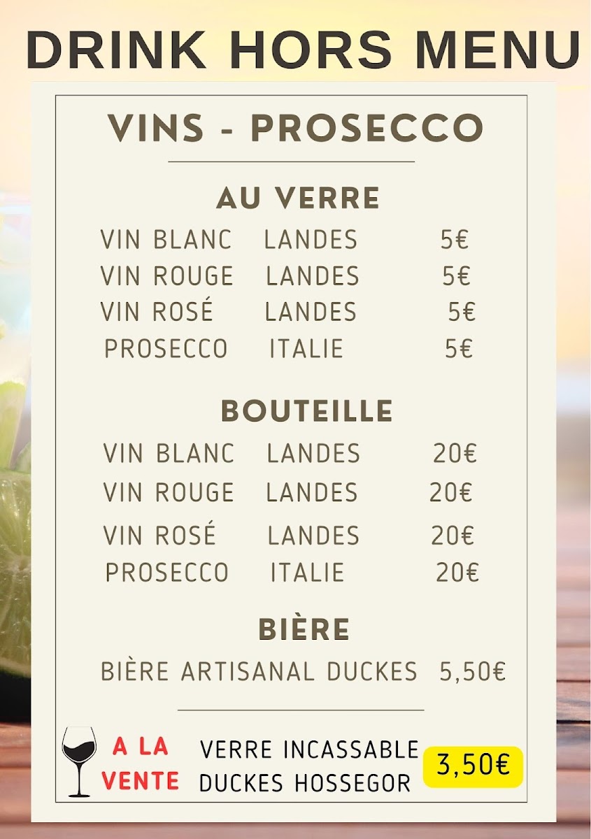 Duckes restaurant Photo Menu 2