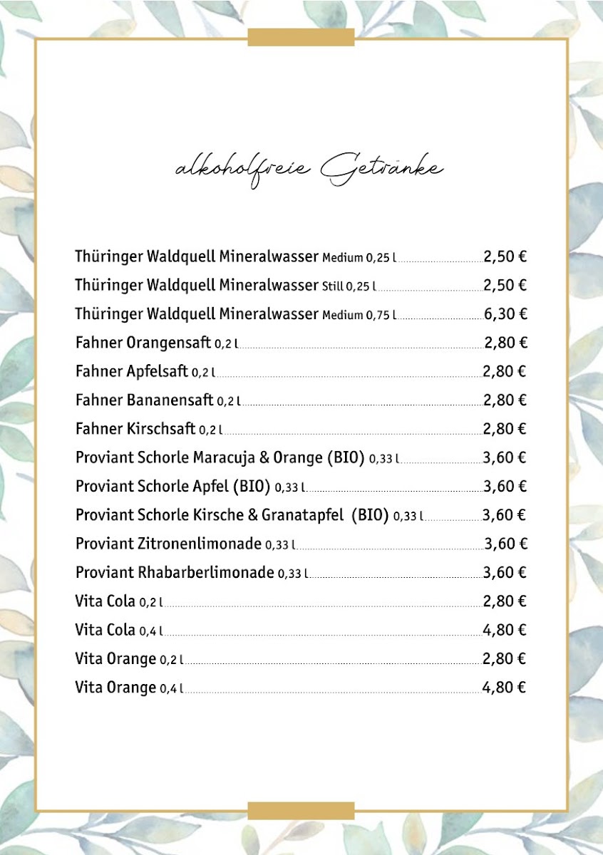 Sternadels Hof Photo Menu 3