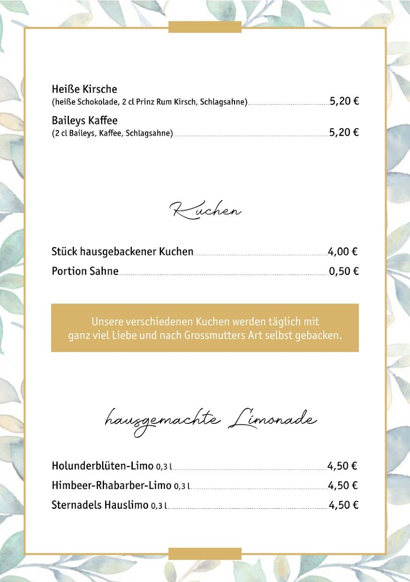 Sternadels Hof Photo Menu 7