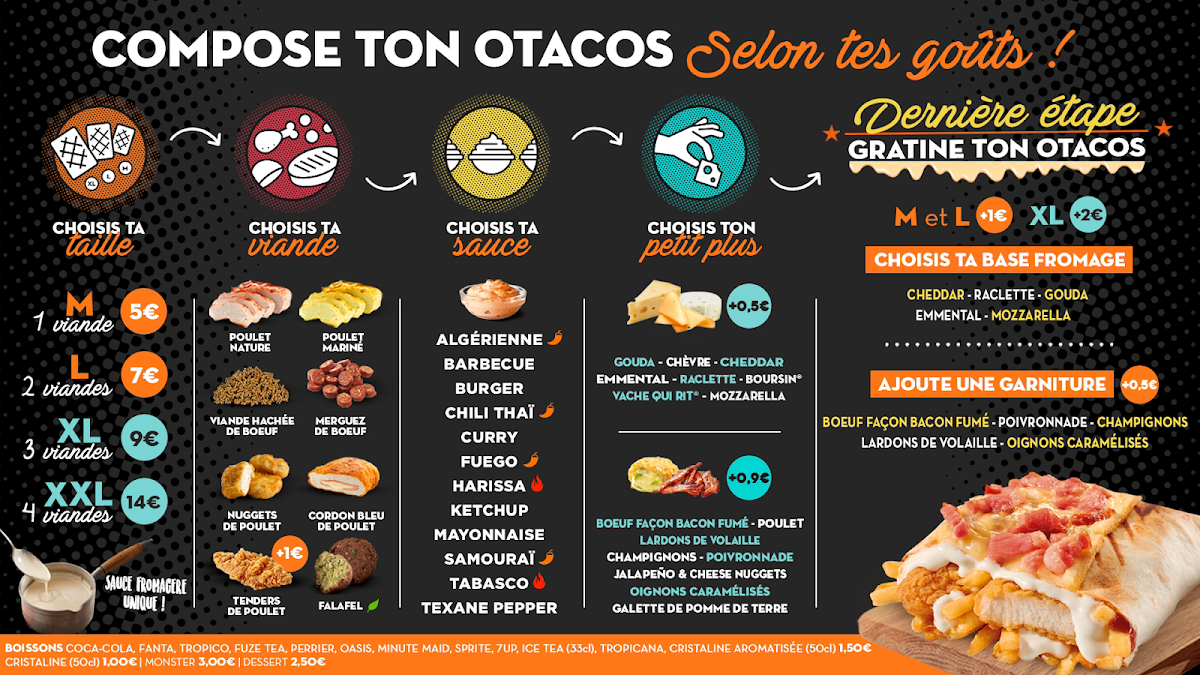 O’Tacos Le Vésinet Photo Menu 4