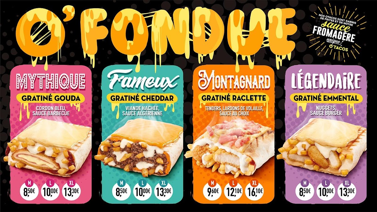 O’Tacos Le Vésinet Photo Menu 5