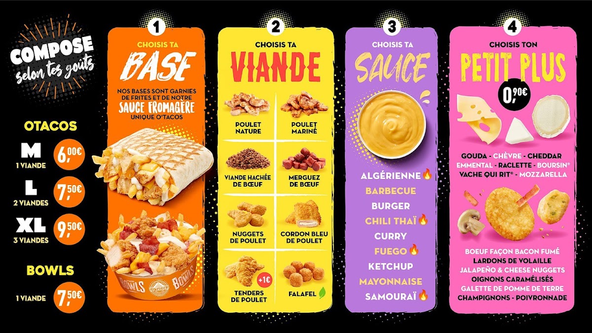 O’Tacos Le Vésinet Photo Menu 6