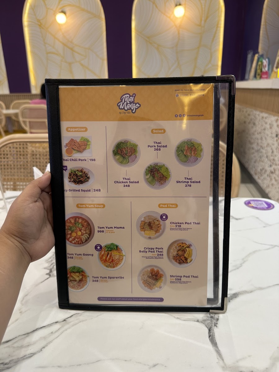 Thai Mango - Caloocan Photo Menu 3