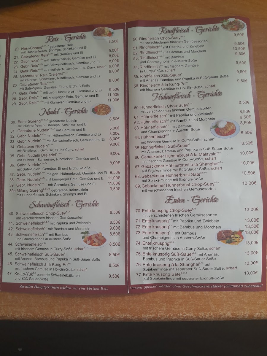 Chen‘s Asia Schnellrestaurant Photo Menu 8