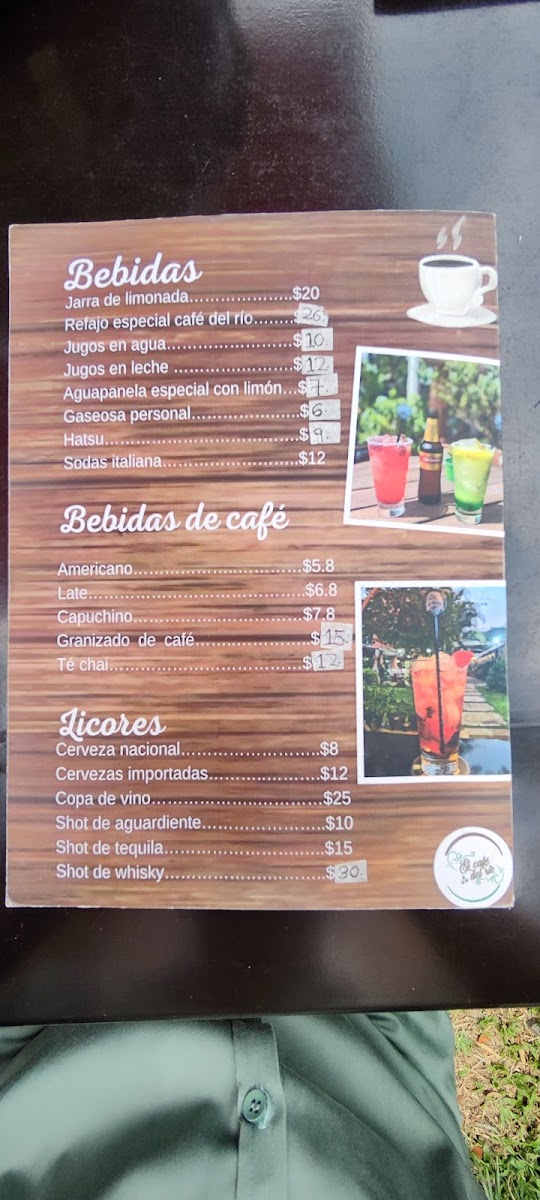 Café del Río restaurante Familiar Photo Menu 3