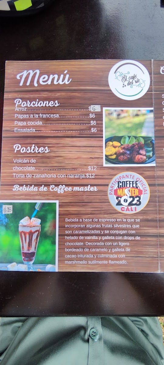 Café del Río restaurante Familiar Photo Menu 5