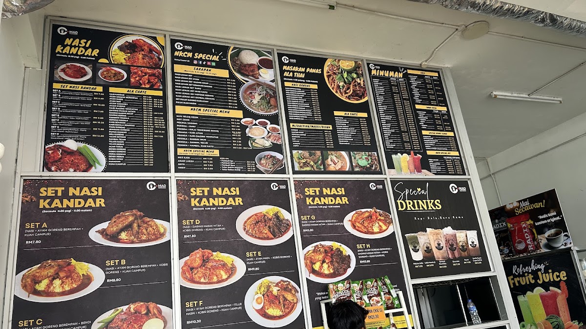 Nasi Kandar Cikgu Mad Photo Menu 1