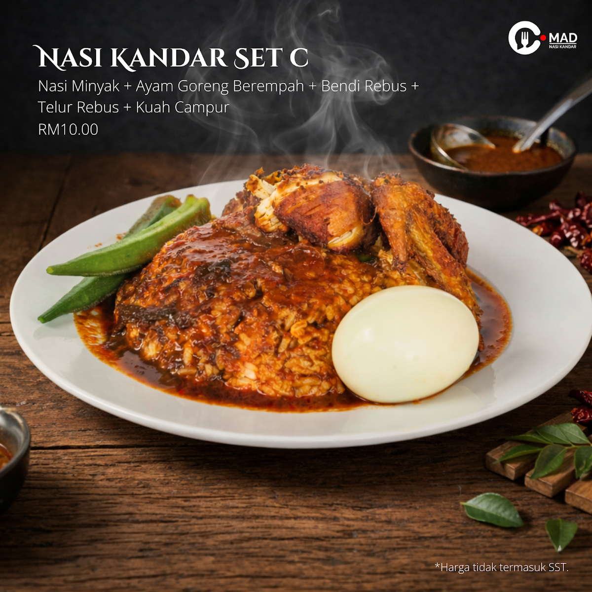 Nasi Kandar Cikgu Mad Photo Menu 3