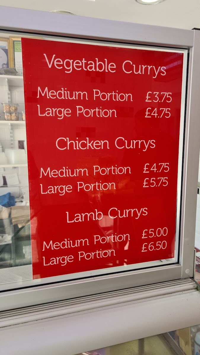 Kashmir Sweet Centre (& Take Away) Photo Menu 6