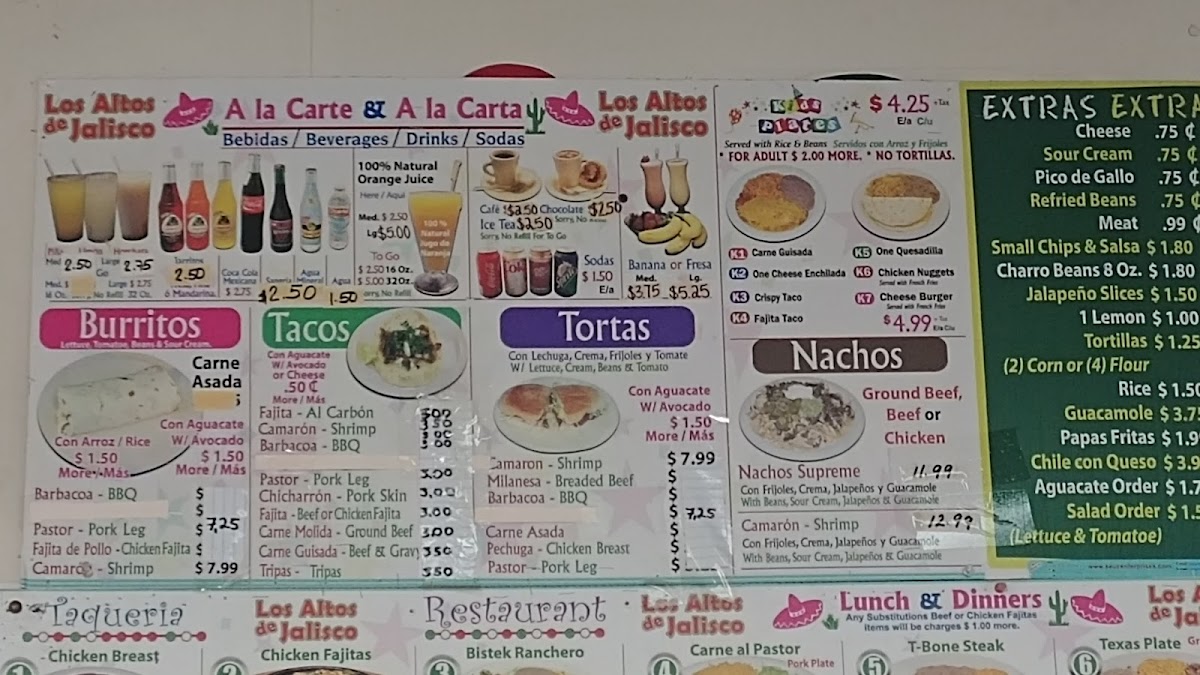 Los Altos De Jalisco Photo Menu 9