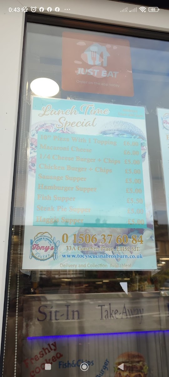 Tony's Cucina Photo Menu 6