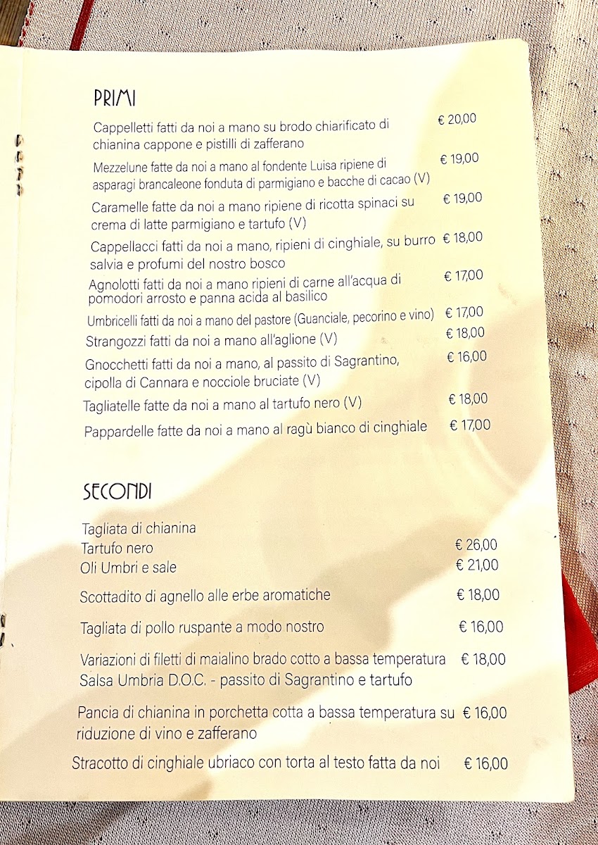 Umbria D.O.C. Ristorante Photo Menu 10