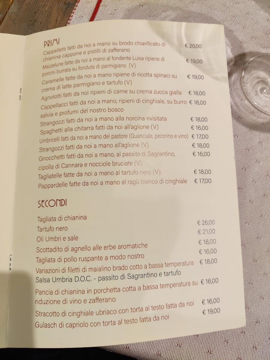 Umbria D.O.C. Ristorante Photo Menu 9